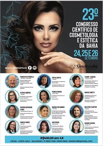 23ª edição do Congresso de Estética da Bahia